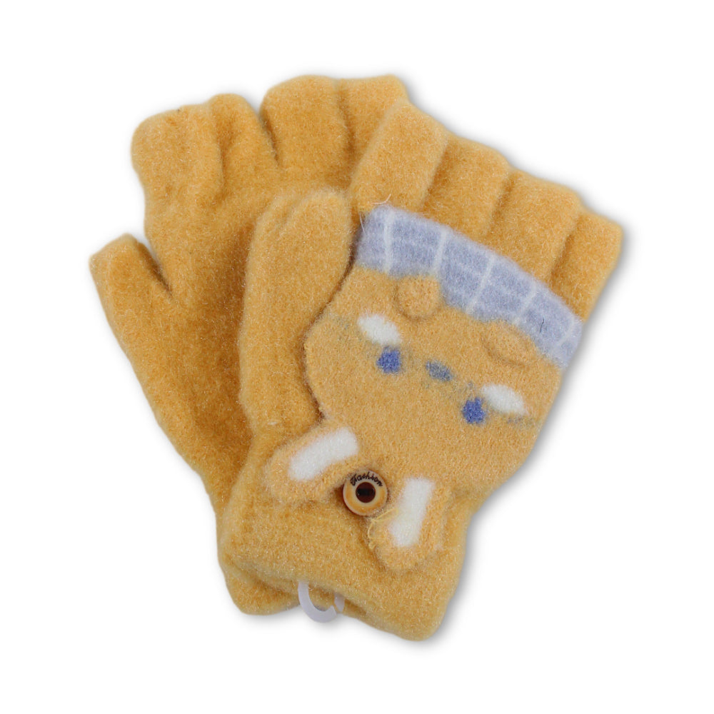 Girls Winter Gloves – Yellow