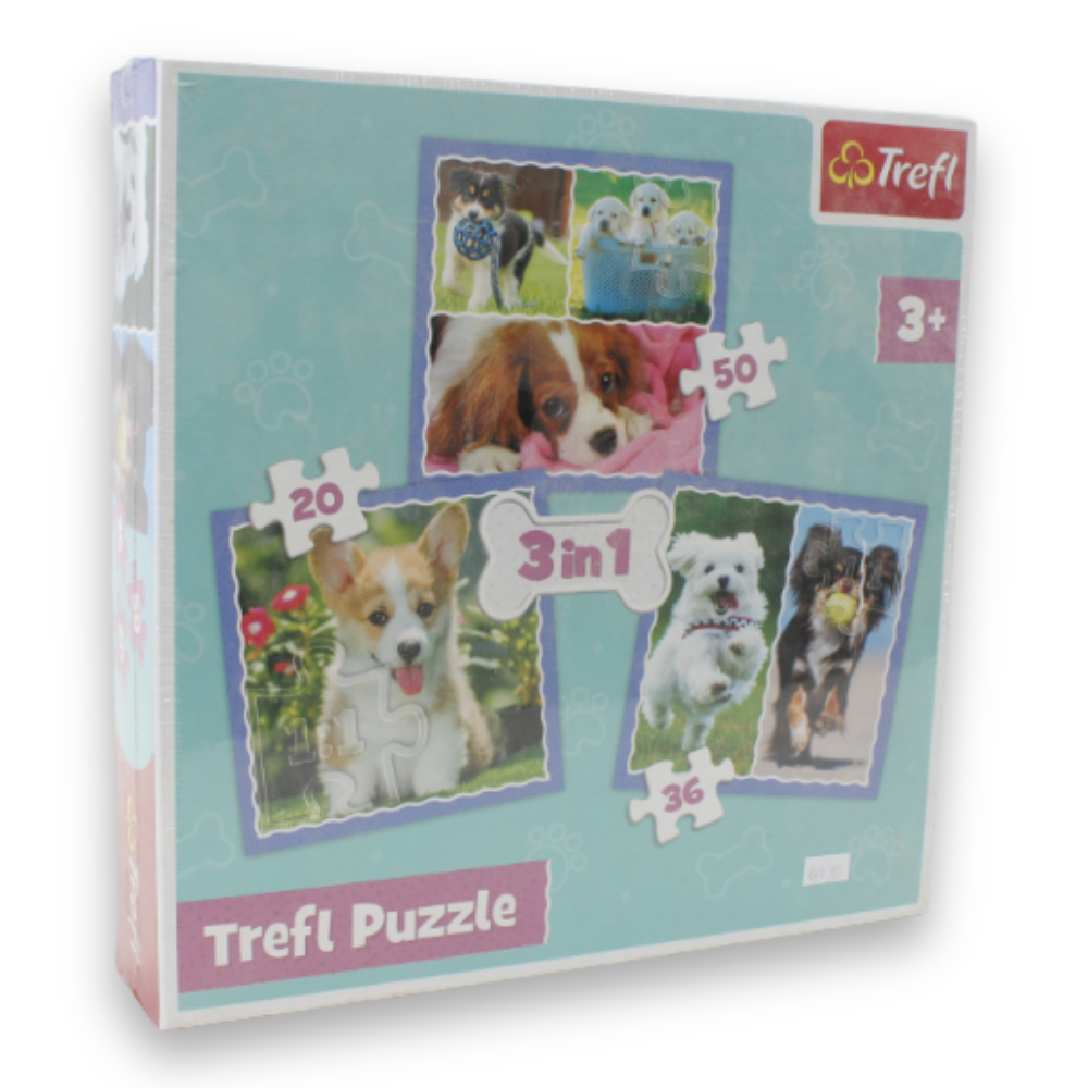 3-in-1 Jigsaw Puzzle Set