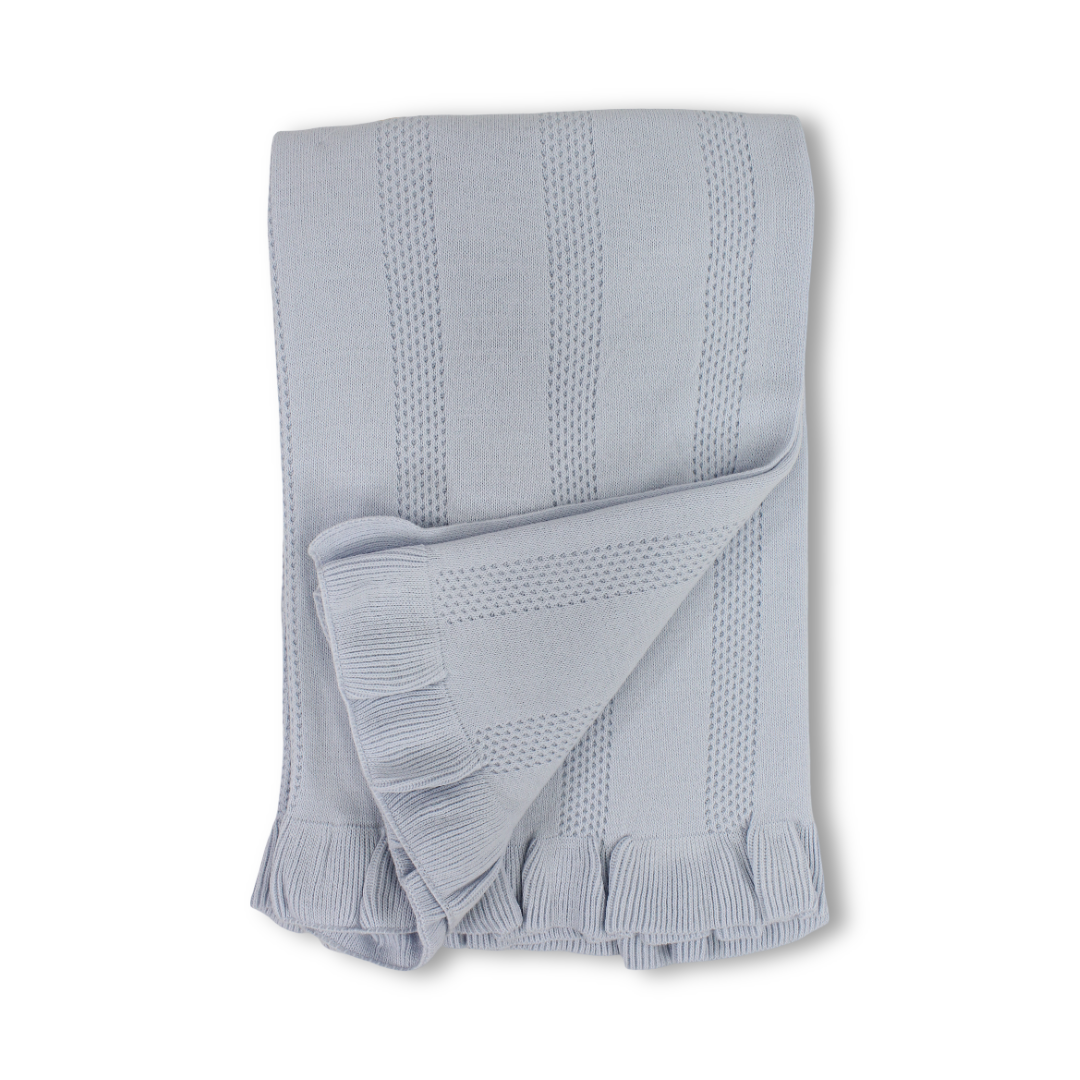 Unisex Baby Knitted Blanket – Assorted Colors