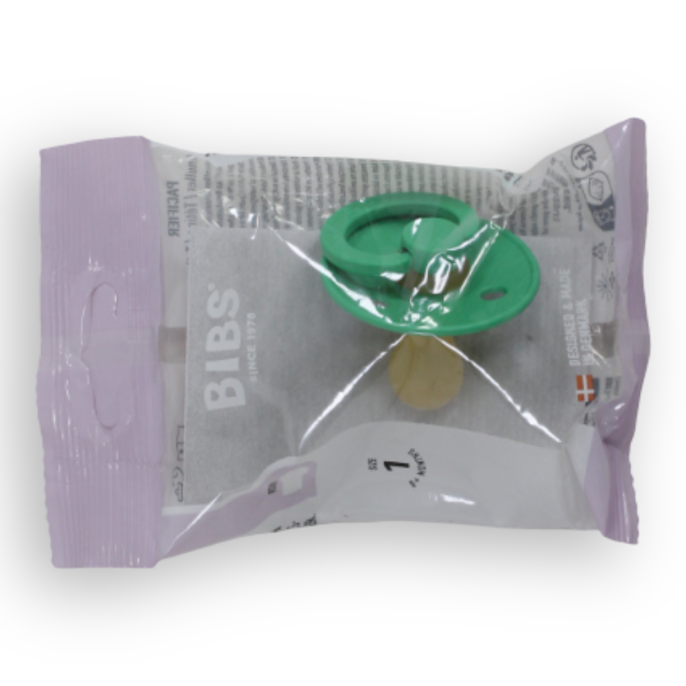 BIBS Pacifier Colour Latex Size 1 Cactus