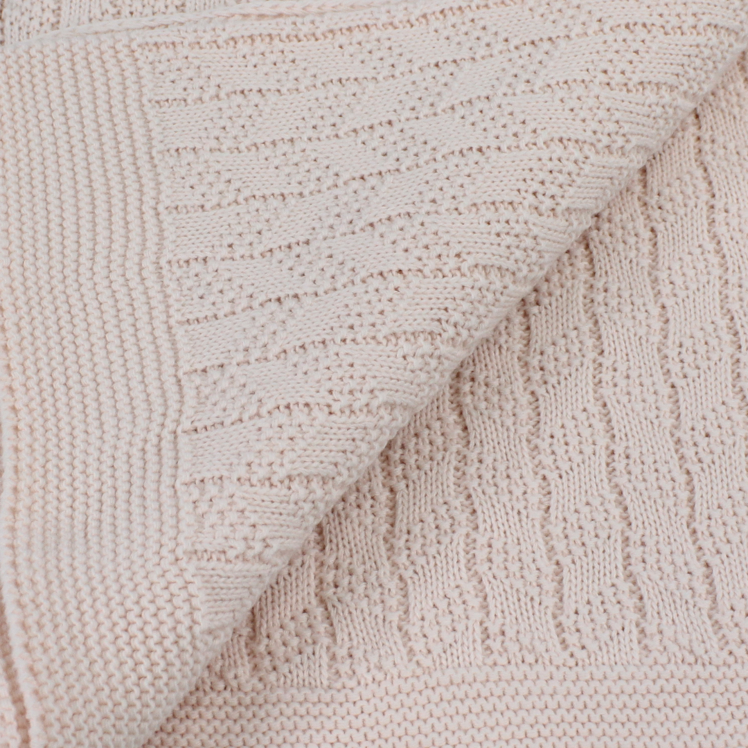 Unisex Baby Knitted Blanket – Assorted Colors