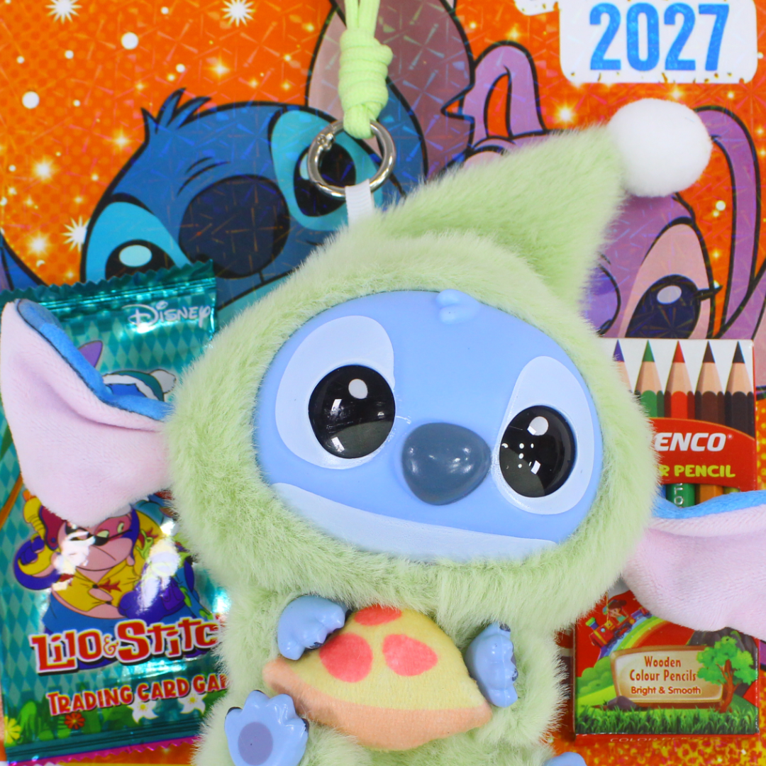 Space Toon Stitch Coloring Book – Green