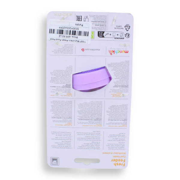 Munchkin Fresh Food Feeder – Purple, 6 Months+
