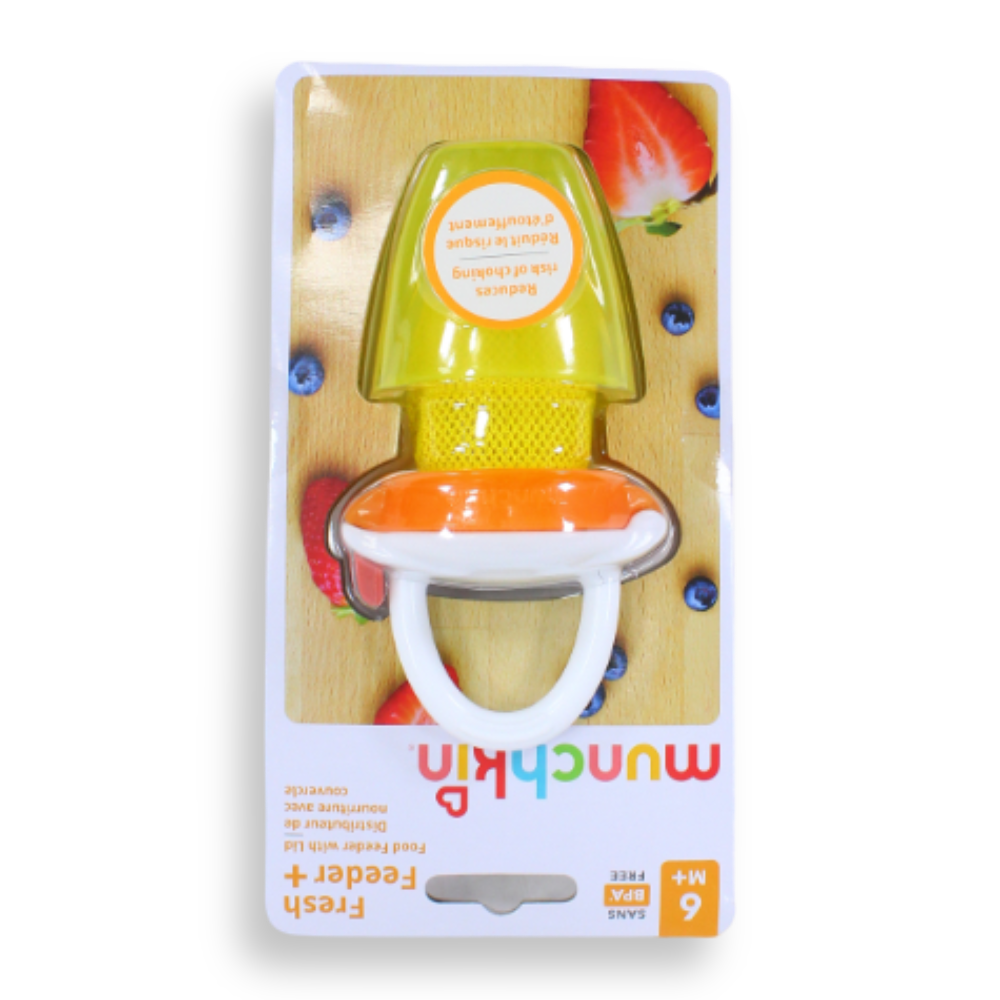 Munchkin Fresh Feeder Plus 6 months + – Yellow