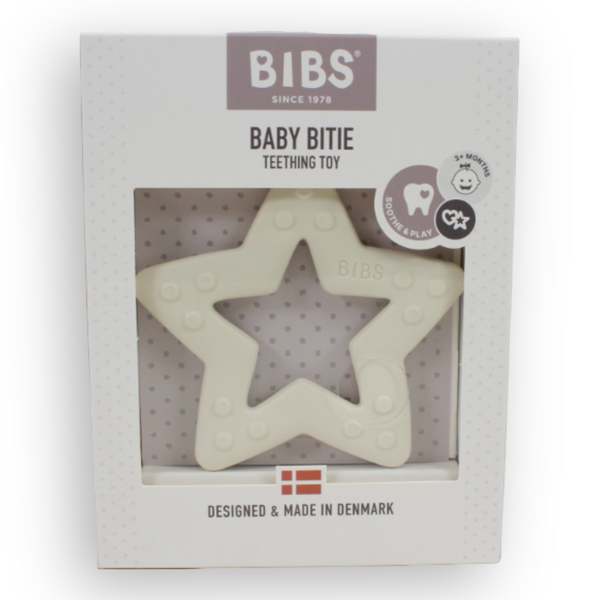 BIBS Baby Bitie Star Ivory