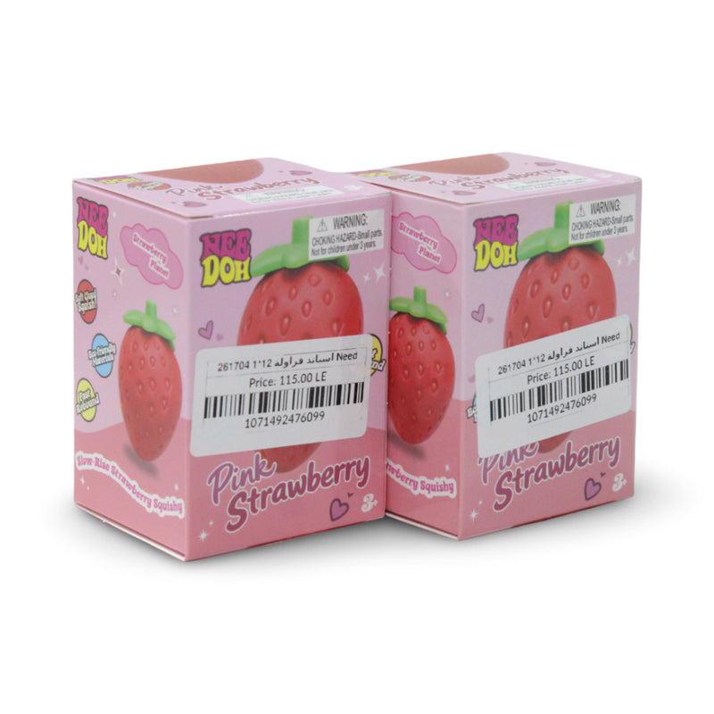 NeeDoh Strawberry Squishy Display – 1 Pcs