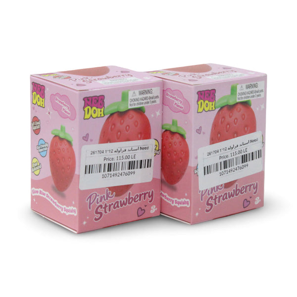 NeeDoh Strawberry Squishy Display – 1 Pcs