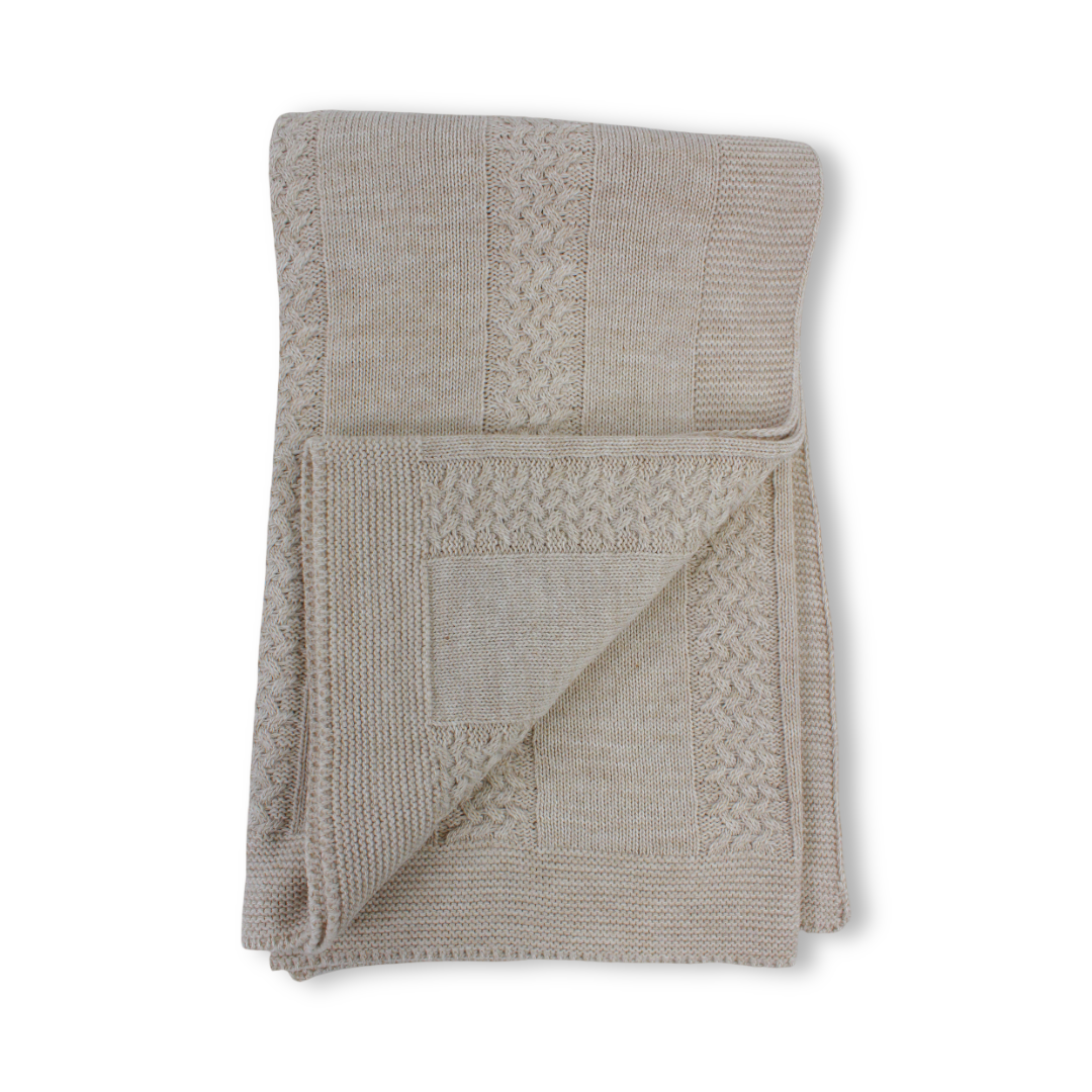 Unisex Baby Knitted Blanket – Assorted Colors