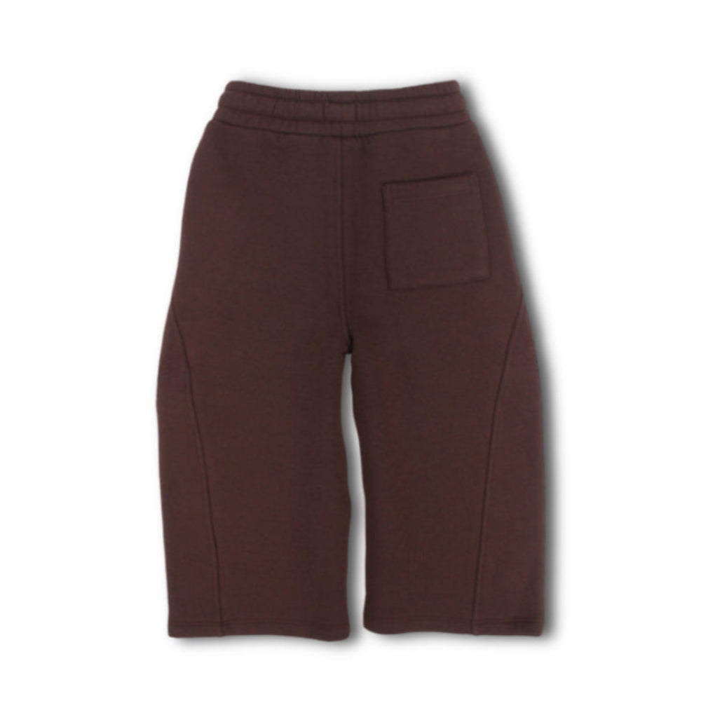 Boys Cotton Sweatpants – Brown