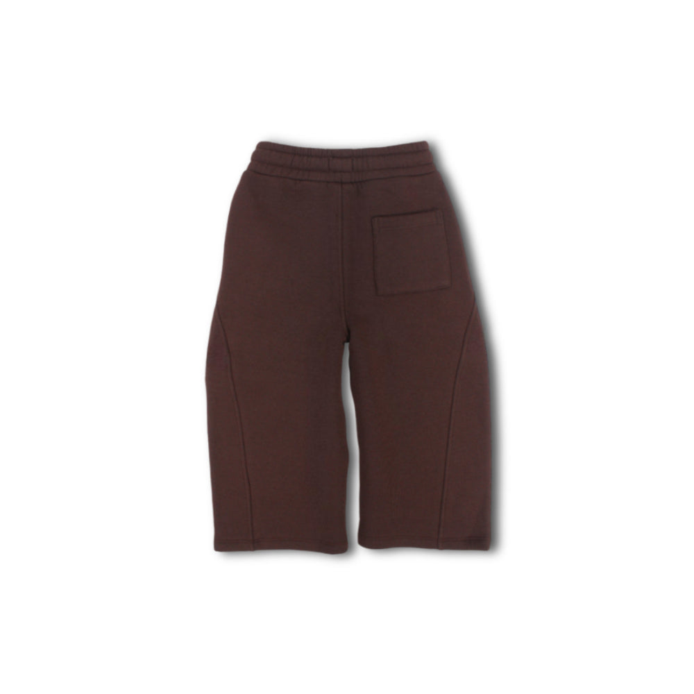Boys Cotton Sweatpants – Brown