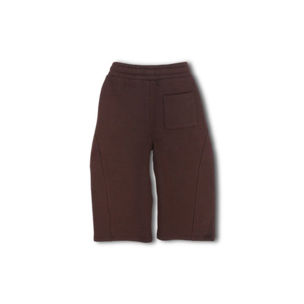 Boys Cotton Sweatpants – Brown