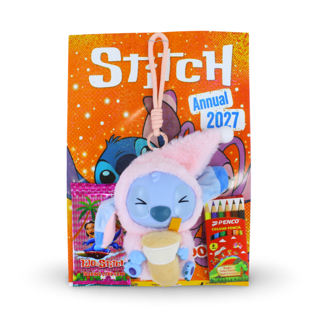 Space Toon Stitch Coloring Book – Pink