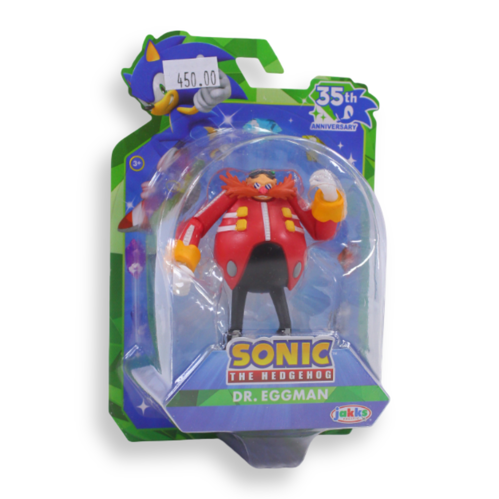 Jakks Games: Sonic the Hedgehog 35th Anniversary - Classic Dr. Eggman Mini Figure (2.5 Inch)