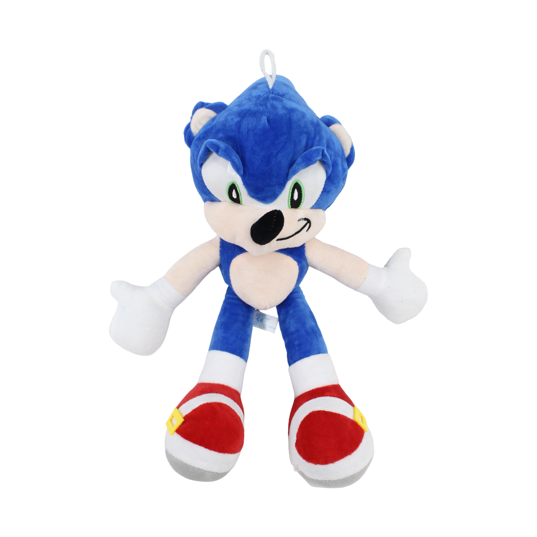 Sonic The Hedgehog Sonic Plush Figure – Blue, Medium