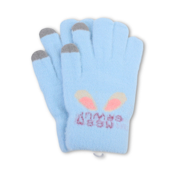 Girls Winter Gloves – Baby Blue