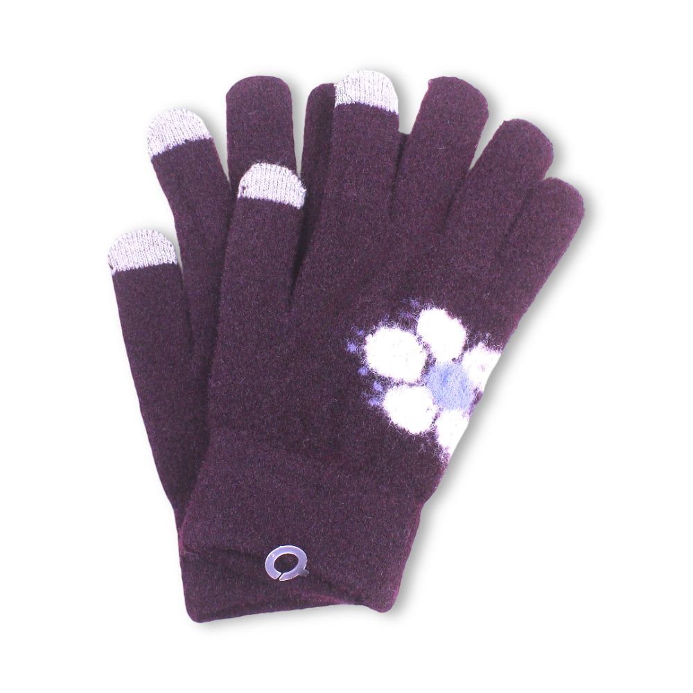 Girls Winter Gloves – Purple
