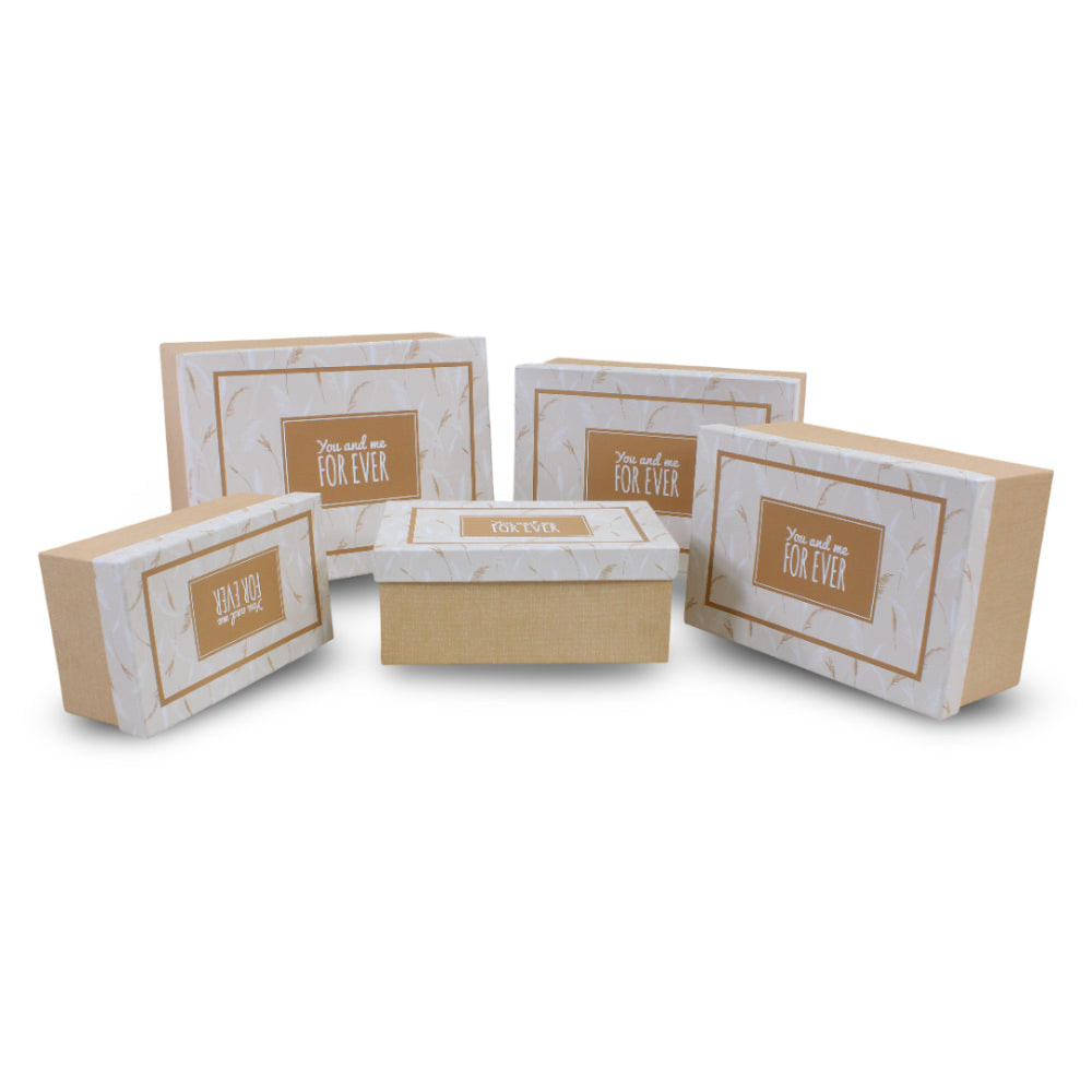 Rectangular Gift Box – “Forever” Design, Size No. 1