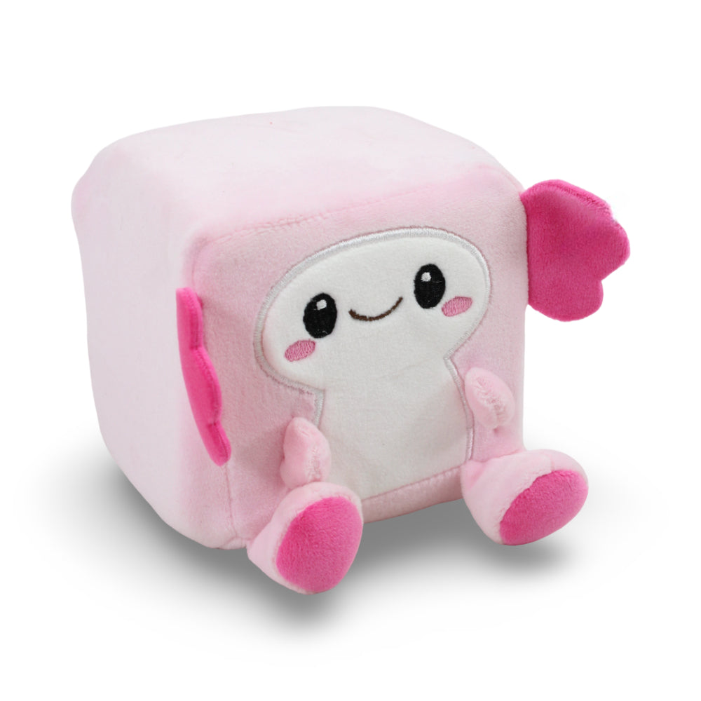 GR29345-10 10CM Assorted Block Animals – Pink Owl