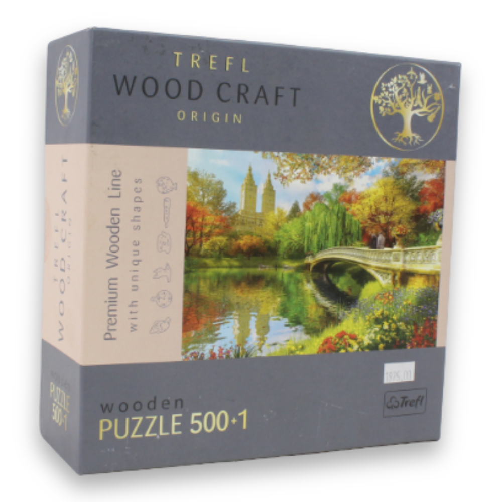 500+1-Piece Wooden Jigsaw Puzzle