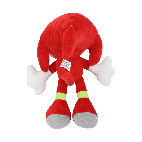 Sonic The Hedgehog Knuckles Plush Figure – Red, Small