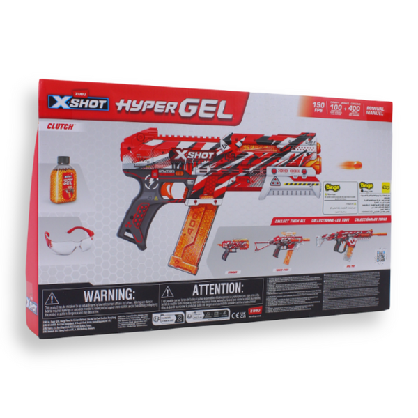 ZURU - X-Shot - Hyper Gel Small Blaster Color Assortment (5000 Gellets)