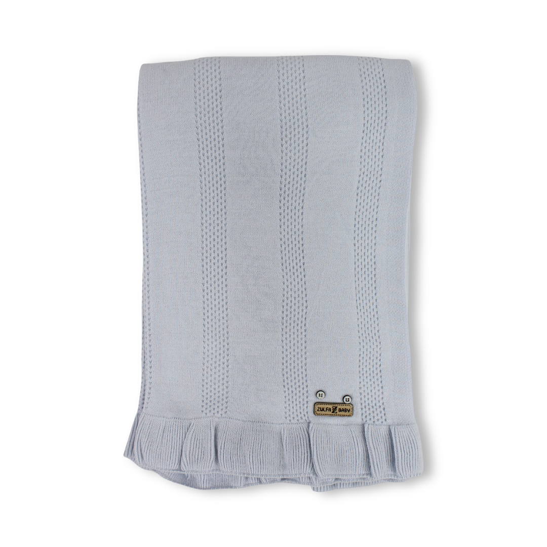 Unisex Baby Knitted Blanket – Assorted Colors