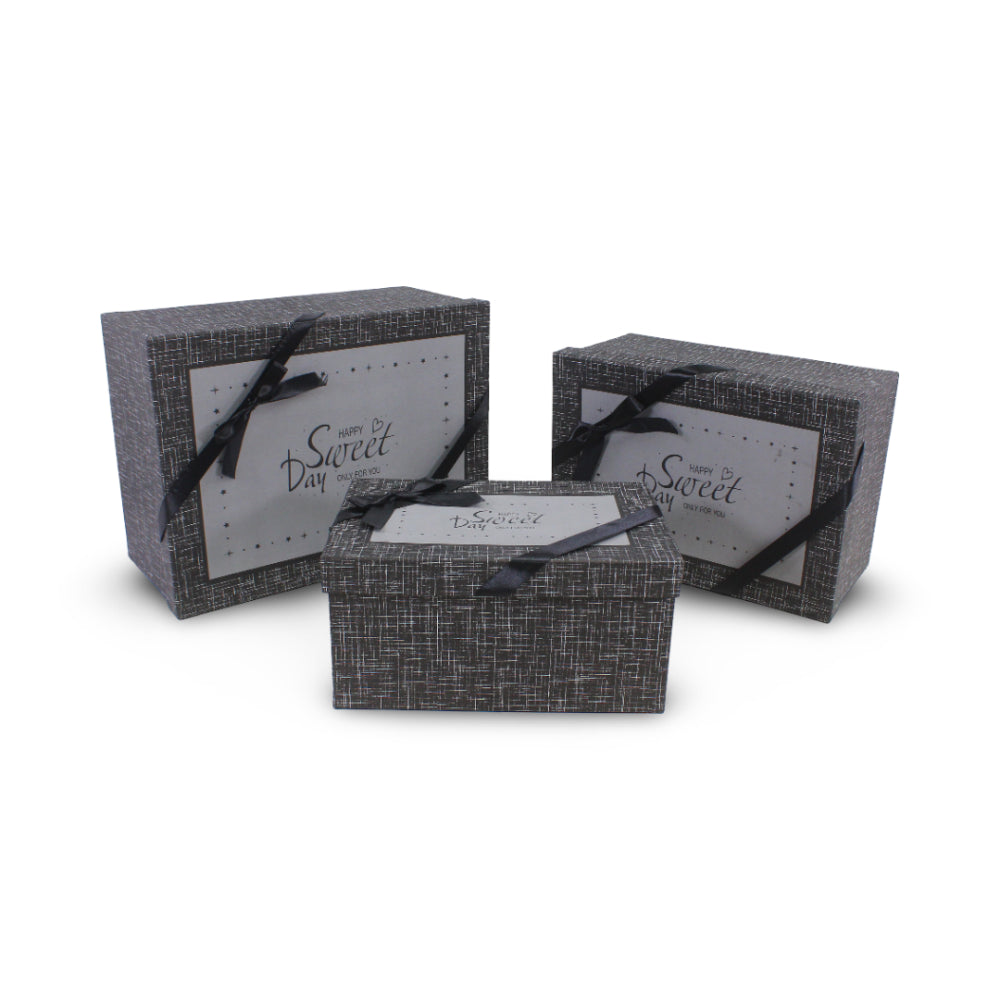 Rectangular Gift Box – “Sweet Day” Design, Size No. 1