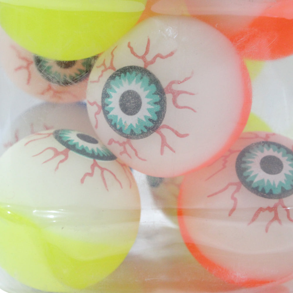 Eyeball Bouncing Balls Jar – 10 Pcs