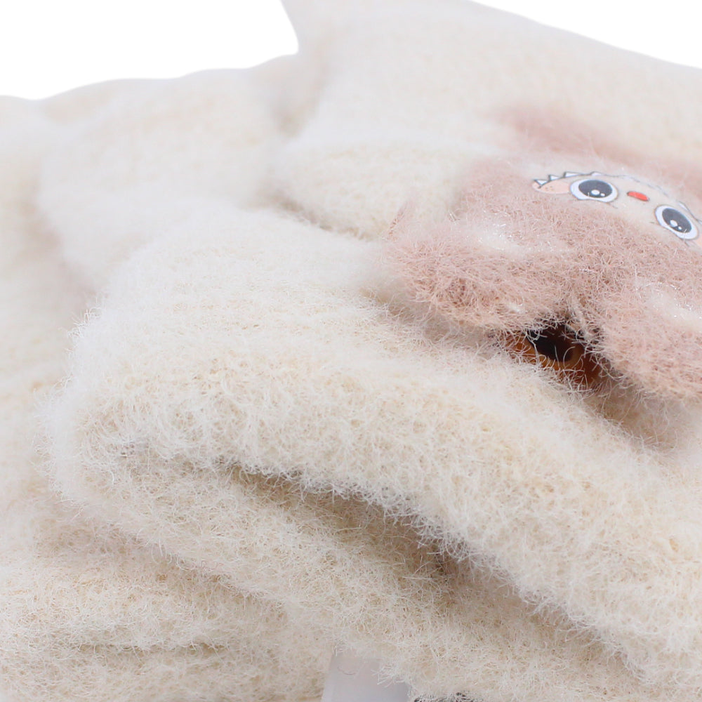 Girls Winter Gloves – Beige