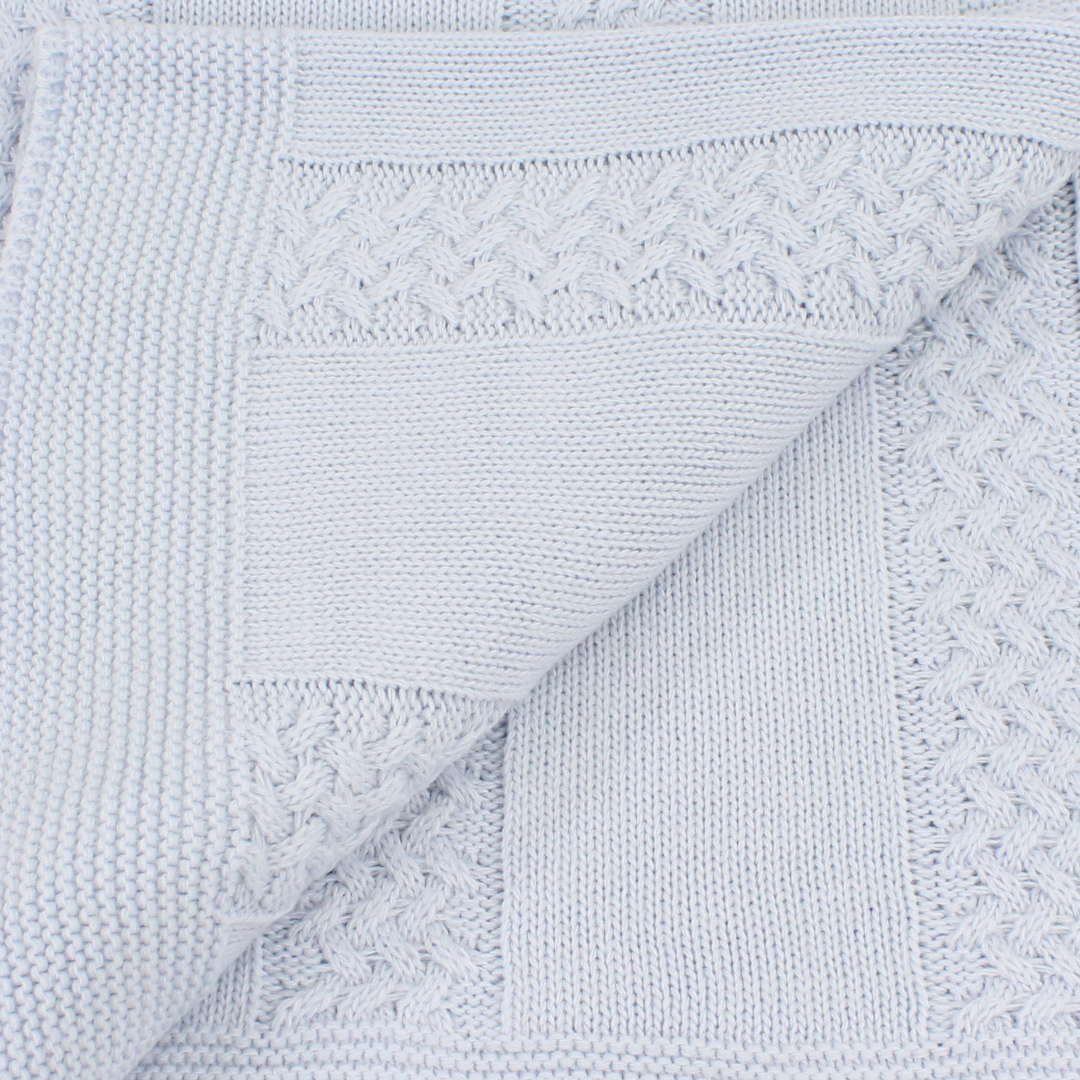 Unisex Baby Knitted Blanket – Assorted Colors