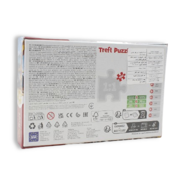Trefl Backhoe Loader Tractor Jigsaw Puzzle – 60 Pcs