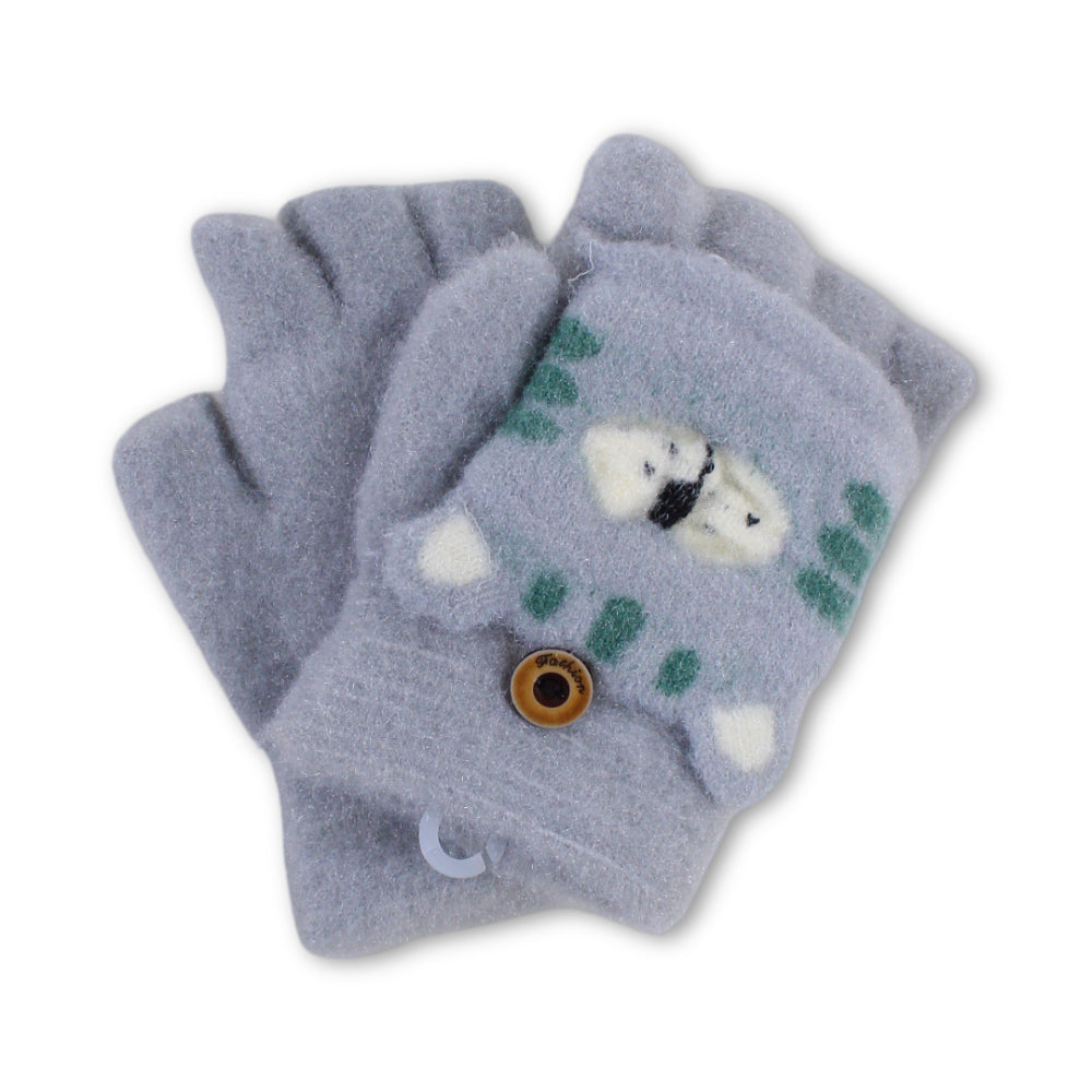 Girls Winter Gloves – Grey