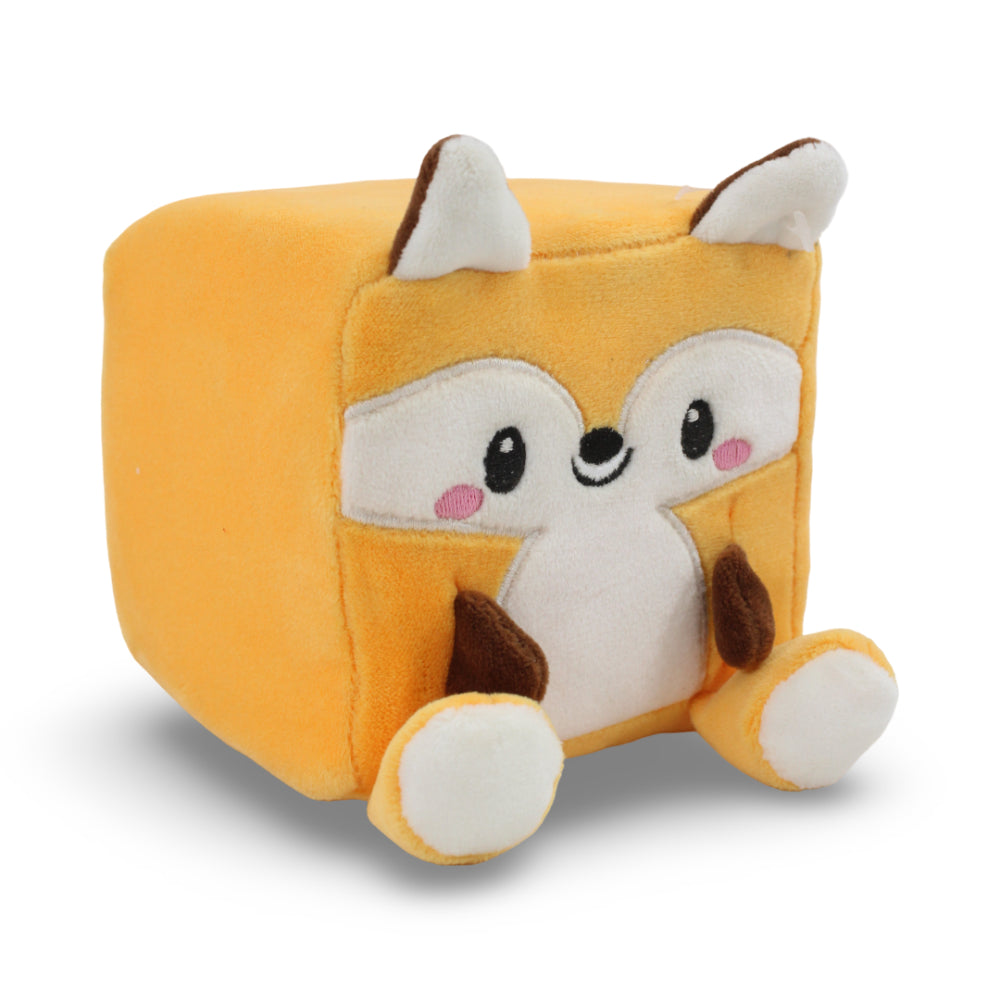 GR29345-10 10CM Assorted Block Animals – Orange Fox