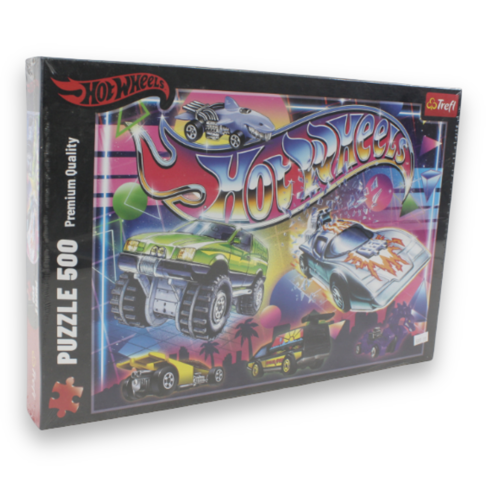 Trefl Hot Wheels Jigsaw Puzzle – 500 Pcs