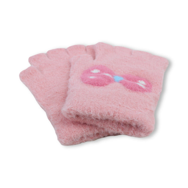 Girls Winter Gloves – Salmon