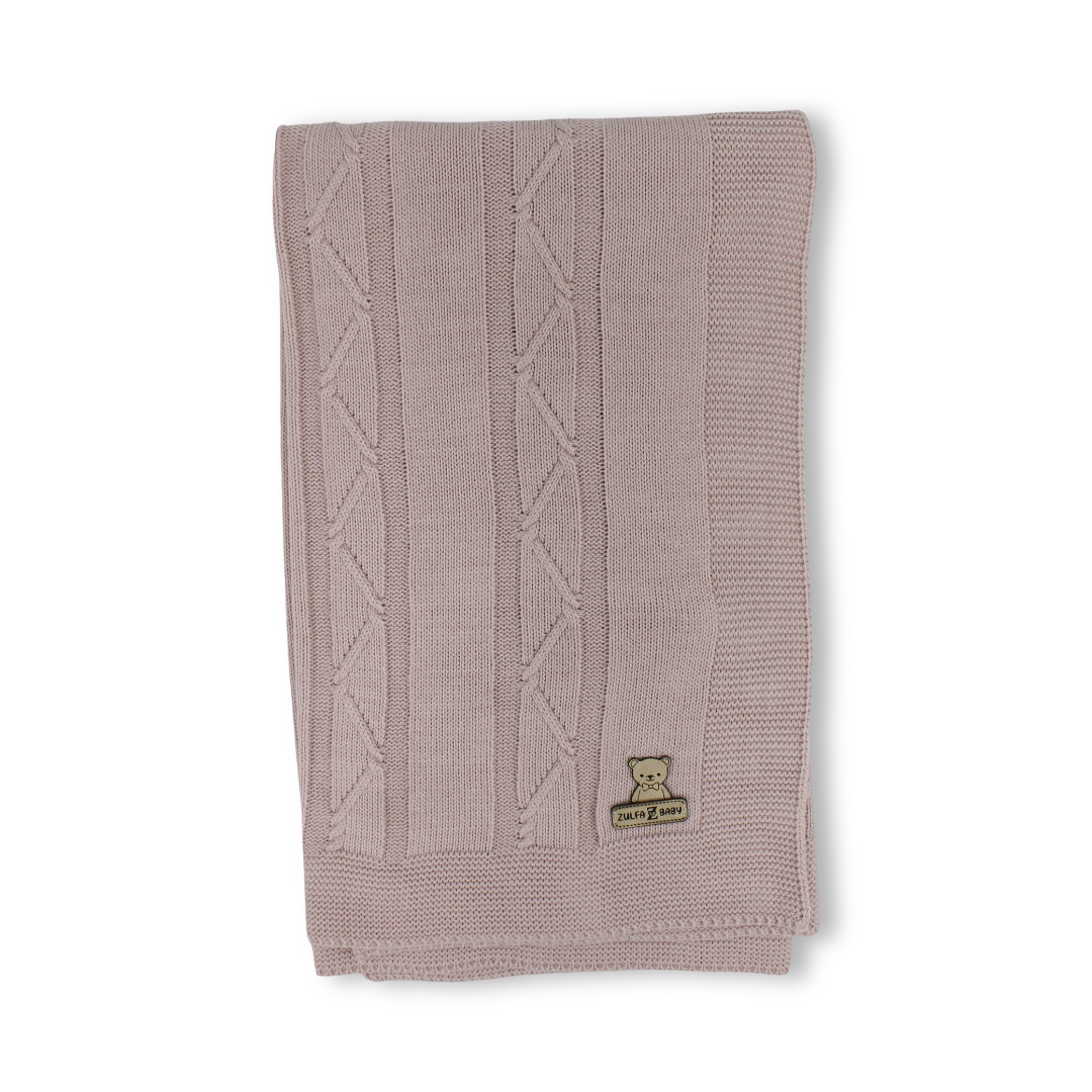 Unisex Baby Knitted Blanket – Assorted Colors