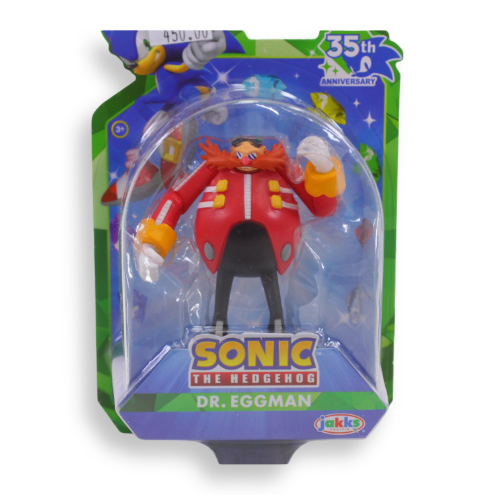 Jakks Games: Sonic the Hedgehog 35th Anniversary - Classic Dr. Eggman Mini Figure (2.5 Inch)