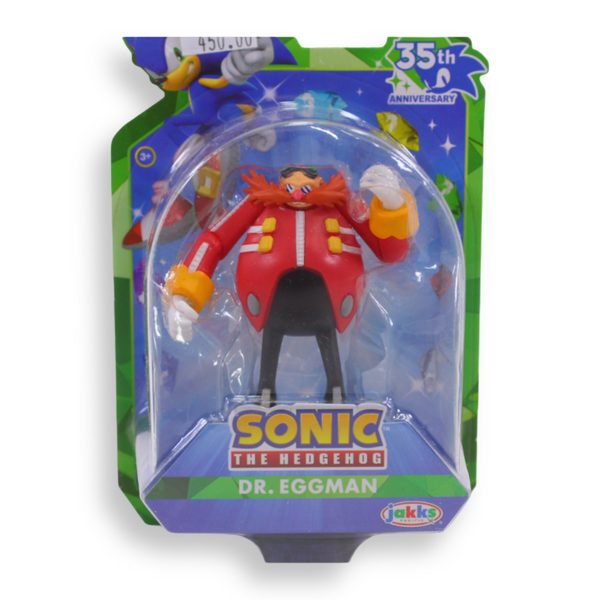 Jakks Games: Sonic the Hedgehog 35th Anniversary - Classic Dr. Eggman Mini Figure (2.5 Inch)