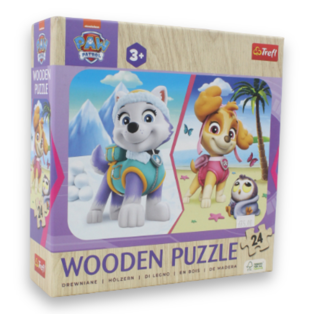 24-Piece Wooden Jigsaw Puzzle