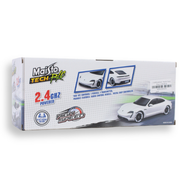 1:24 RC premium - Posche Taycan – White