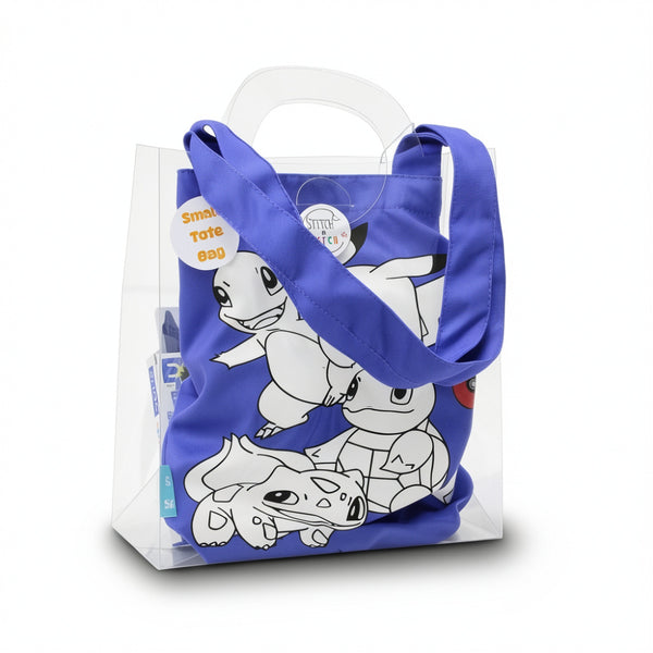 Stitch & Sketch Small Tote Bag – Pokemon