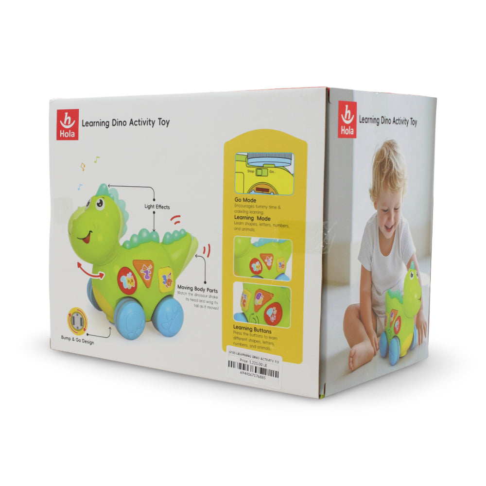 Learning Dino Activity Toy With Light & Music