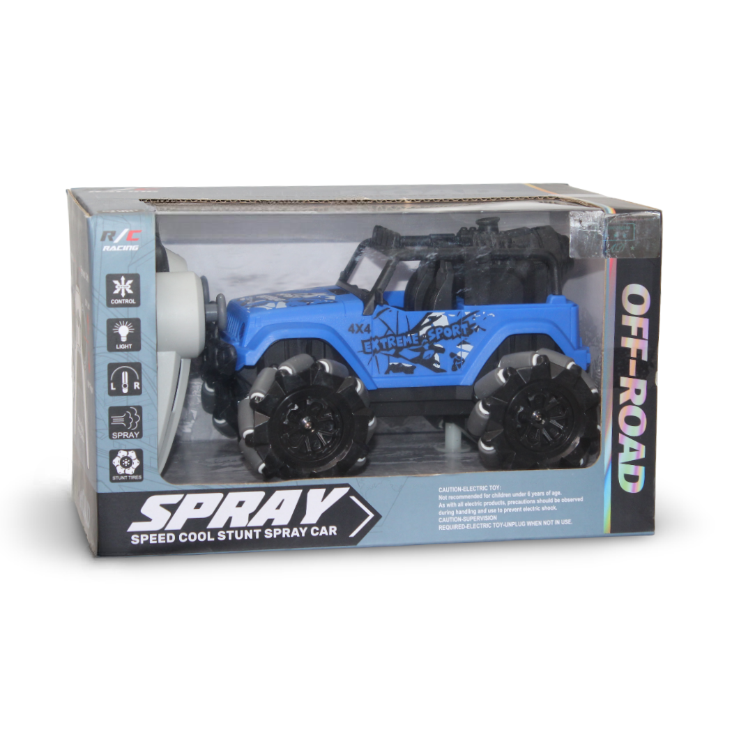 Rechargeable Remote Control Car With Watch Remote – Blue