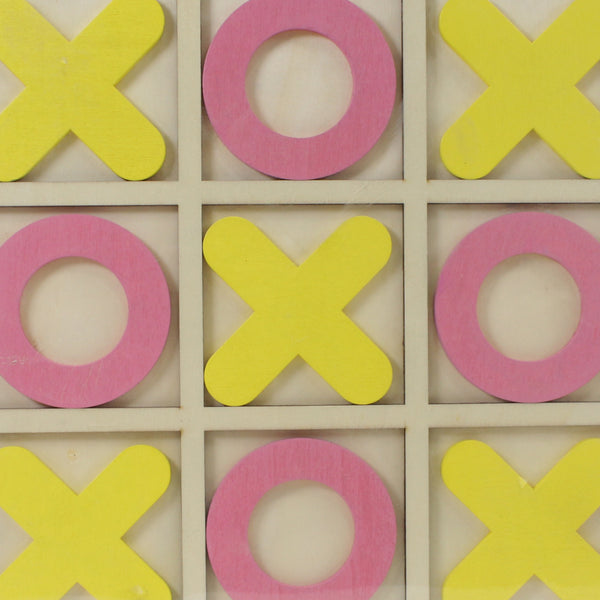 Wooden Tic-Tac-Toe Game