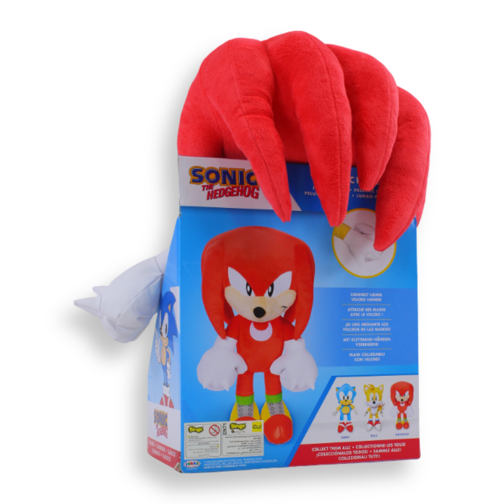 Jakks Games: Sonic the Hedgehog - Knuckles Jumbo Plush