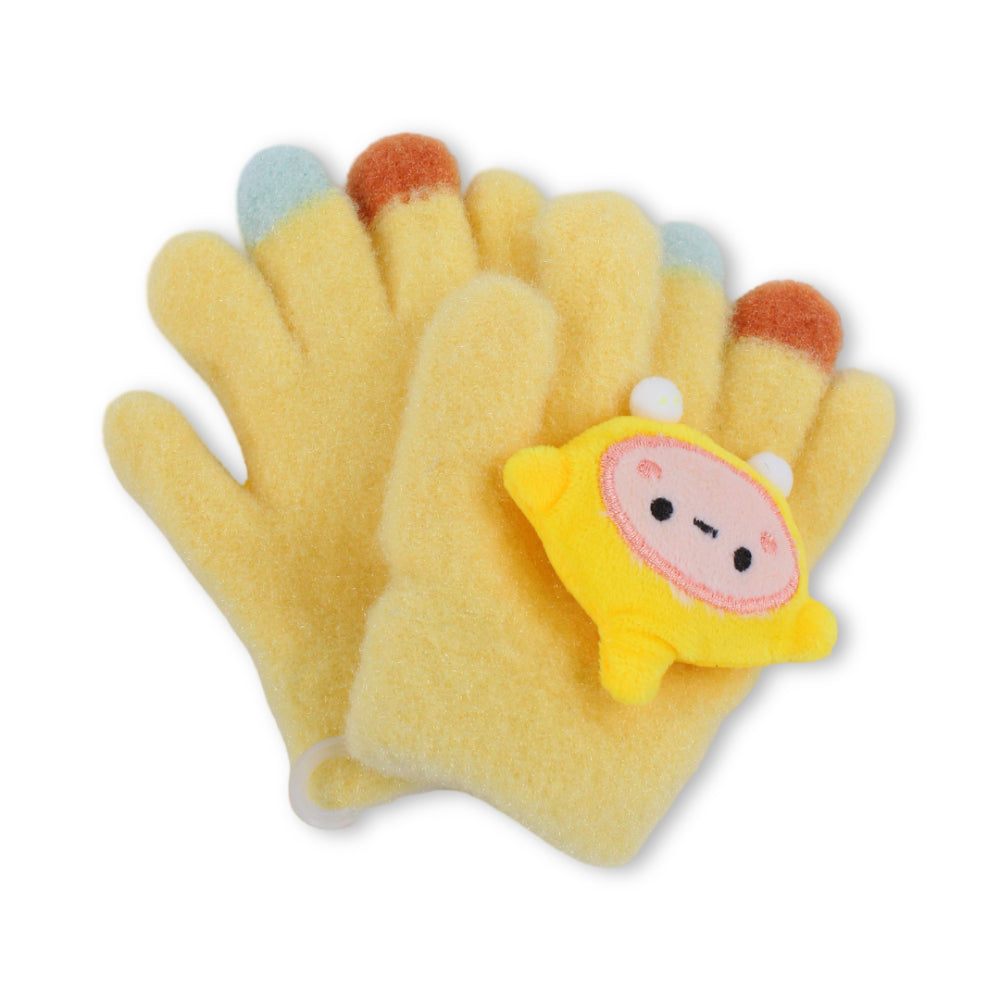 Girls Winter Gloves – Yellow