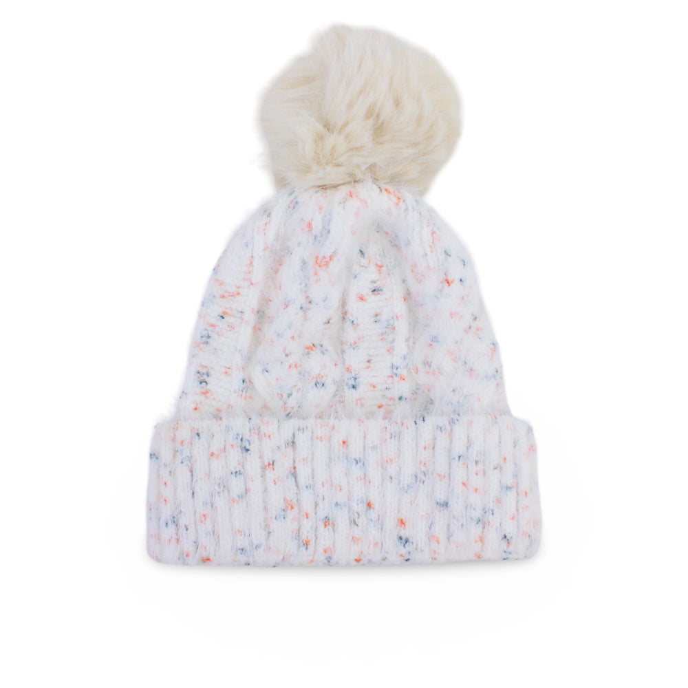 Girls Winter Ice Cap – Orange