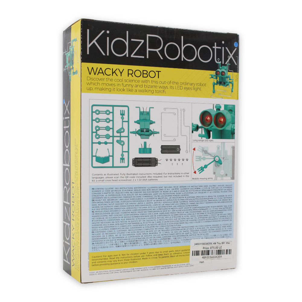 4M DIY Wacky Robot Kit