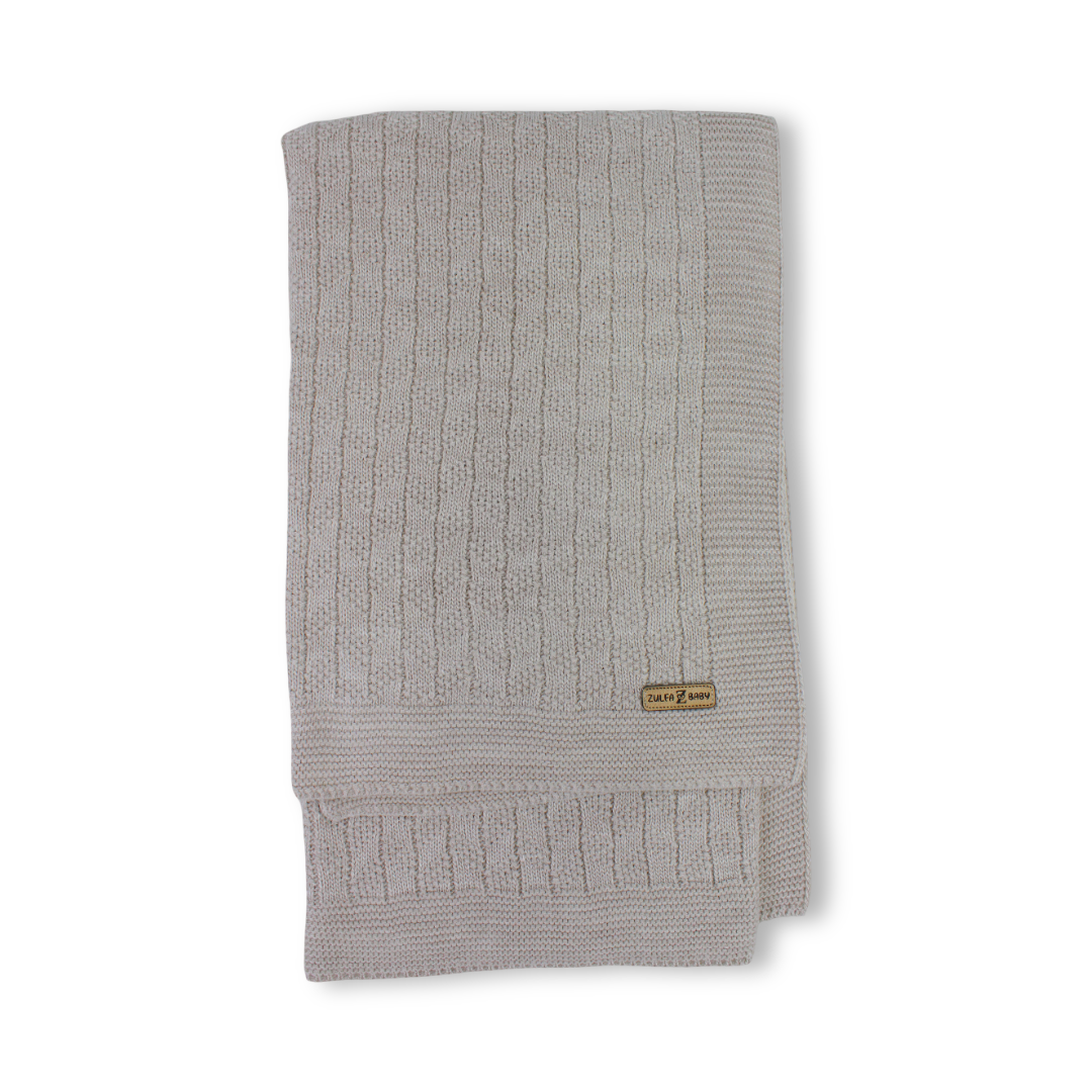 Unisex Baby Knitted Blanket – Assorted Colors