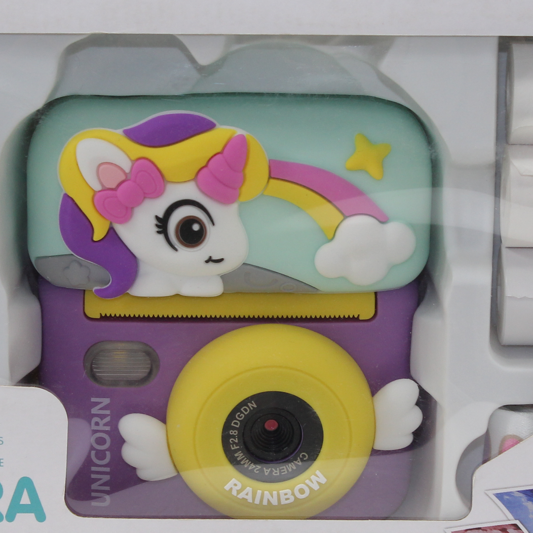 Kids Unicorn Print Camera